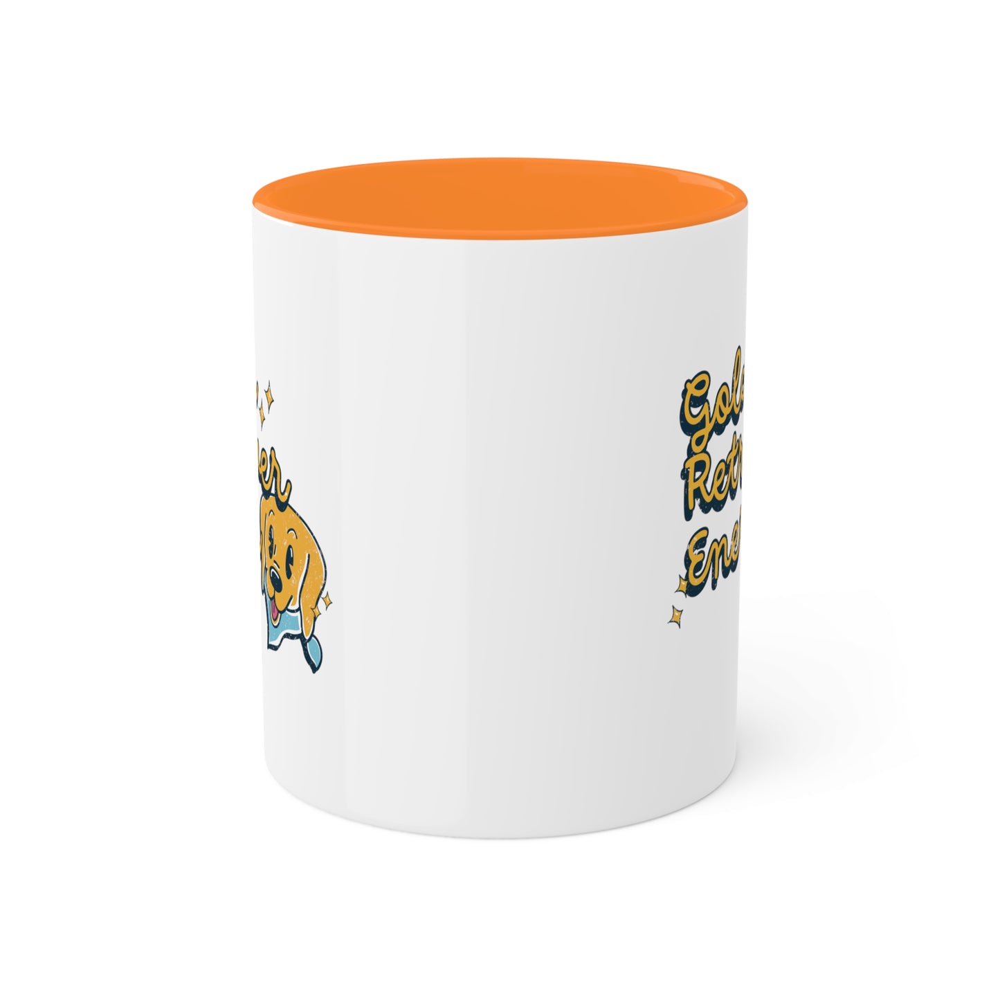 Golden Retriever Energy Coffee Mug | Dog Lover Gifts | Positive Energy Kitchenware | Good Vibes Drinkware | Funny Dog Mug | Dog Gifts