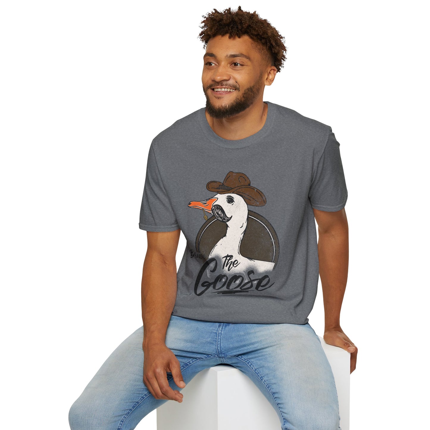 Bruce the Goose - Bruce Whitehead Unisex Softstyle T-Shirt | Custom MMA Fighter Tees | WAR Fighting System Fighter Merch