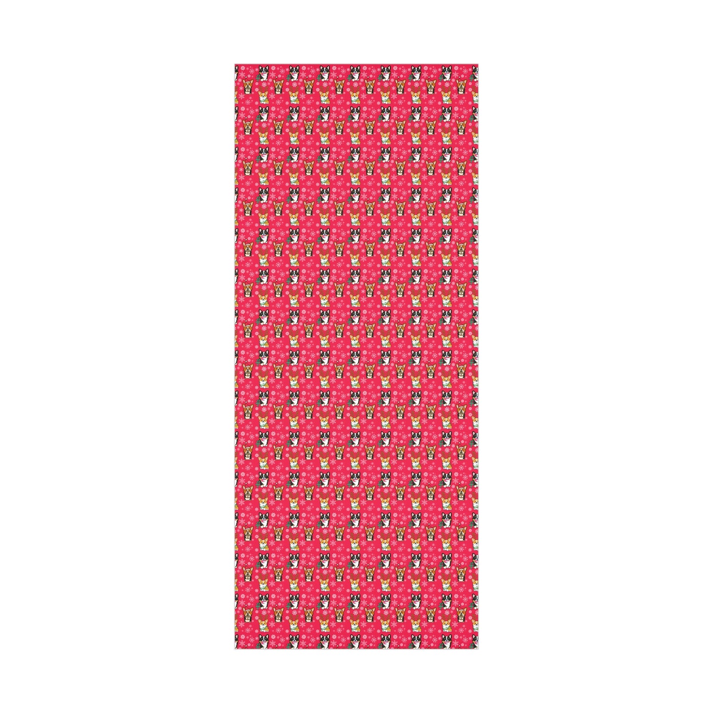 Christmas Pembroke Welsh Corgi Wrapping Paper - Cute Holiday Gift Wrap, Dog Lover Christmas Paper, Festive Corgi Gift Wrap, Pet-Themed Holiday Wrapping