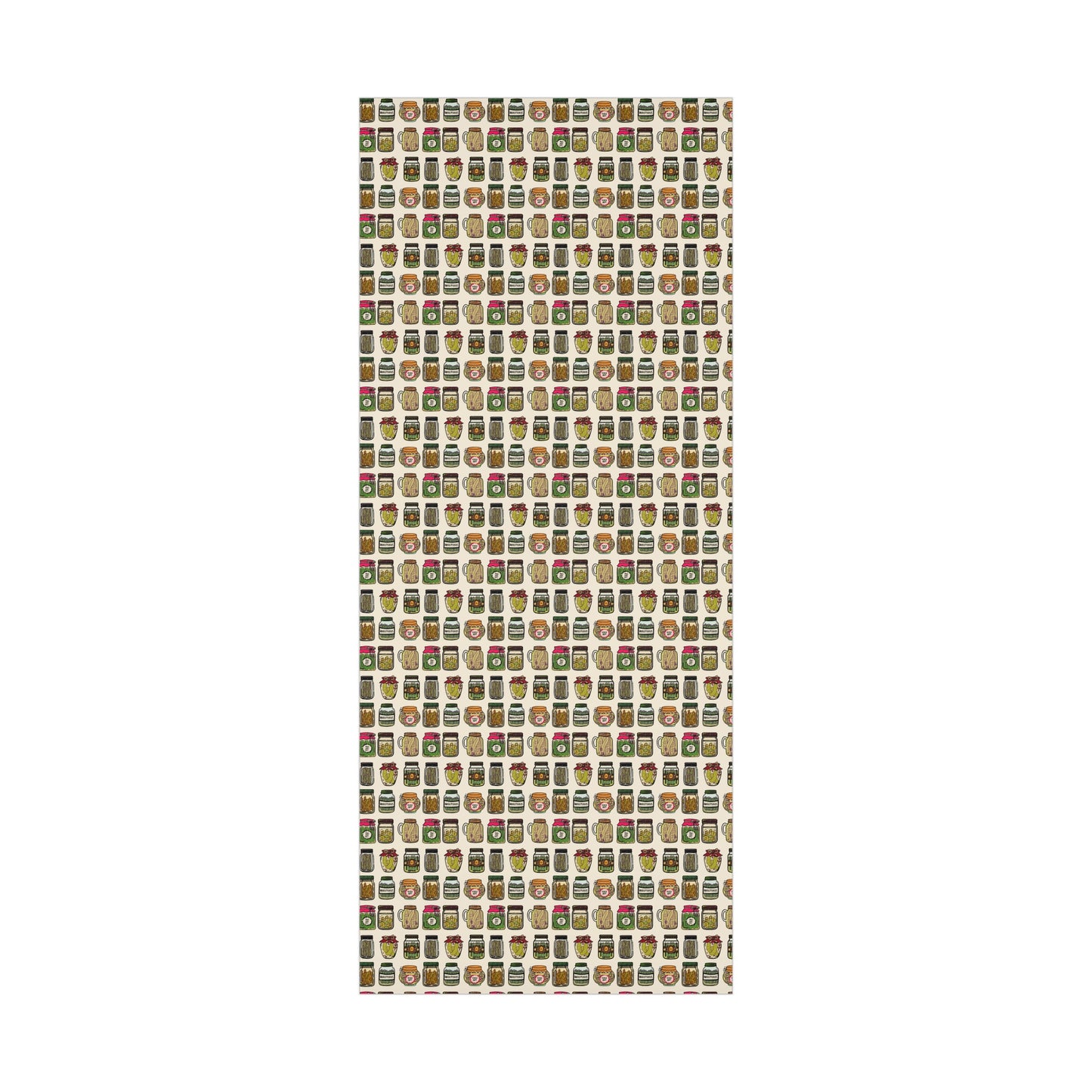 Wrapping Paper - Pickle Jar Design