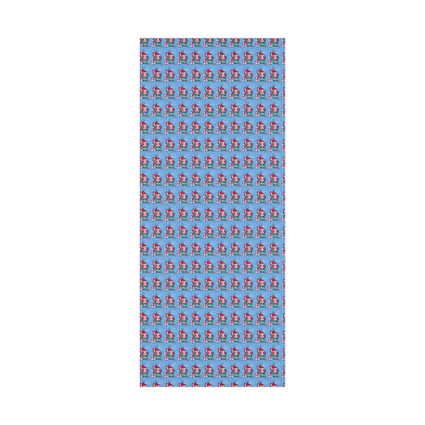 Christmas Axolotl Wrapping Paper - Cute Holiday Gift Wrap, Festive Amphibian-Themed Wrapping Paper, Unique Axolotl Lover Gift Wrap, Holiday Packaging