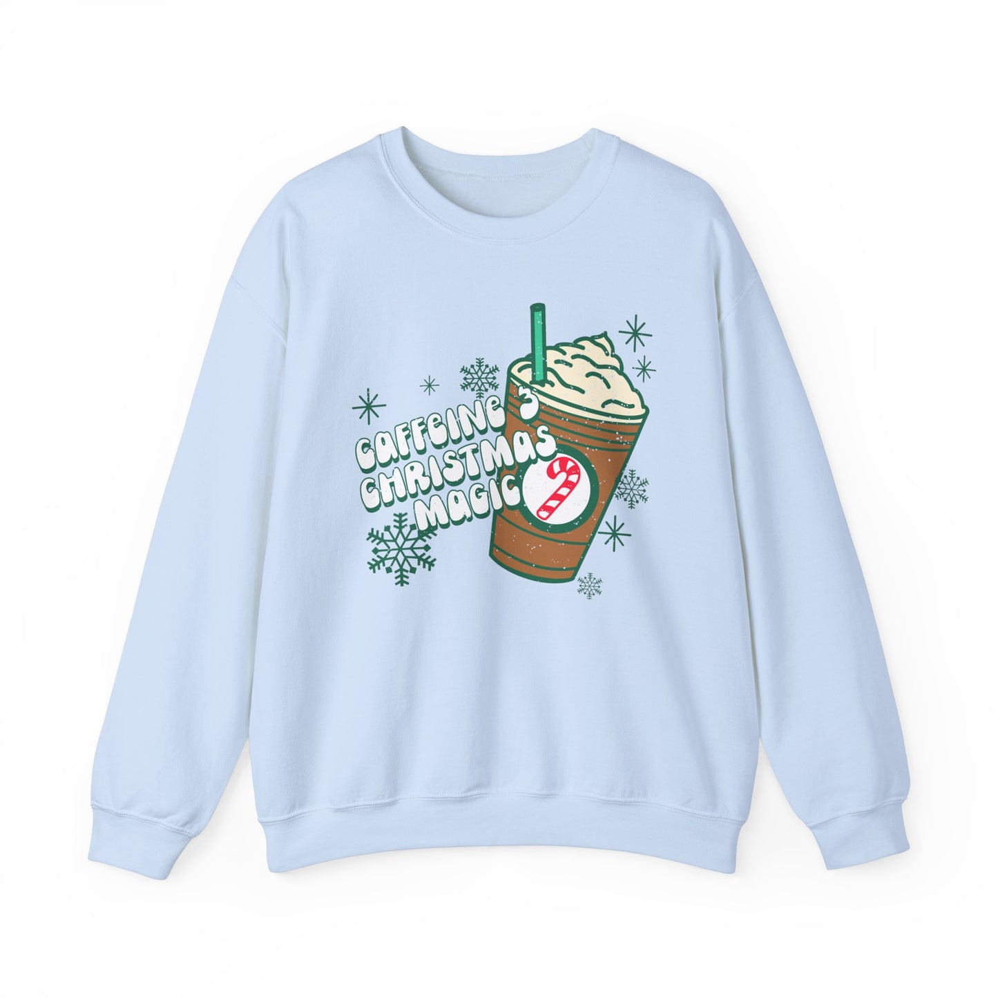 Christmas Caffeine Pullover Sweatshirt