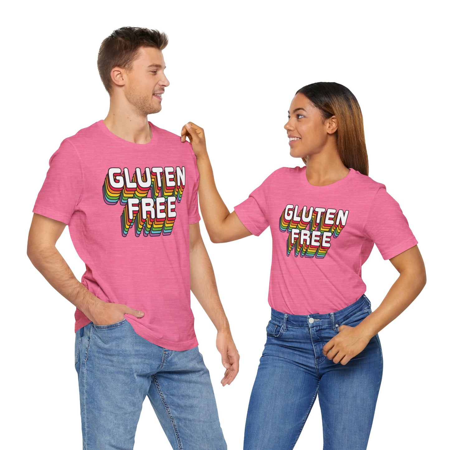 Retro Gluten Free T-Shirt | Gluten Allergy | Celiac Awareness | Gluten Free Lifestyle | Celiac Gifts