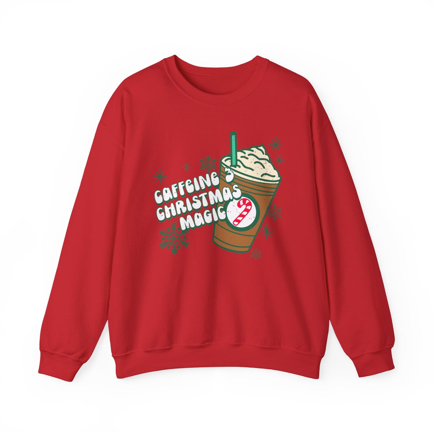 Christmas Caffeine Pullover Sweatshirt