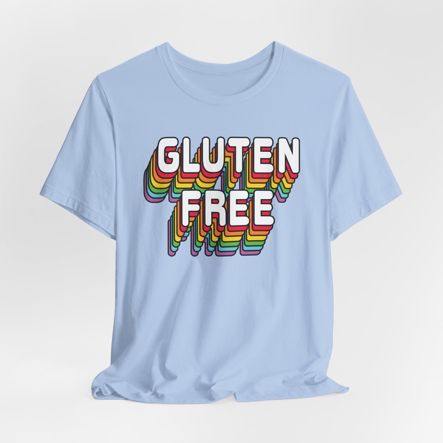 Retro Gluten Free T-Shirt | Gluten Allergy | Celiac Awareness | Gluten Free Lifestyle | Celiac Gifts