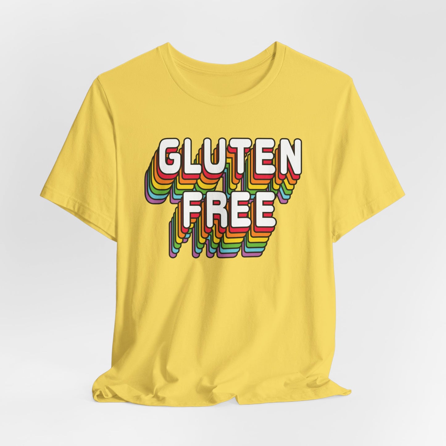 Retro Gluten Free T-Shirt | Gluten Allergy | Celiac Awareness | Gluten Free Lifestyle | Celiac Gifts