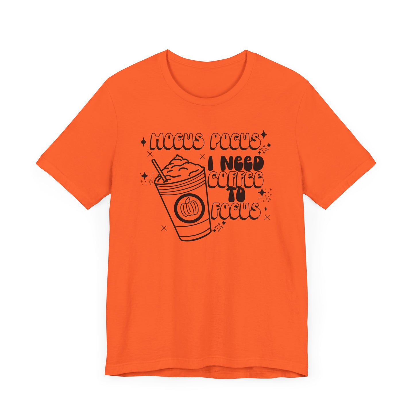 Halloween and Coffee Unisex Fit Graphic Tee | Ladies Fall T-Shirt