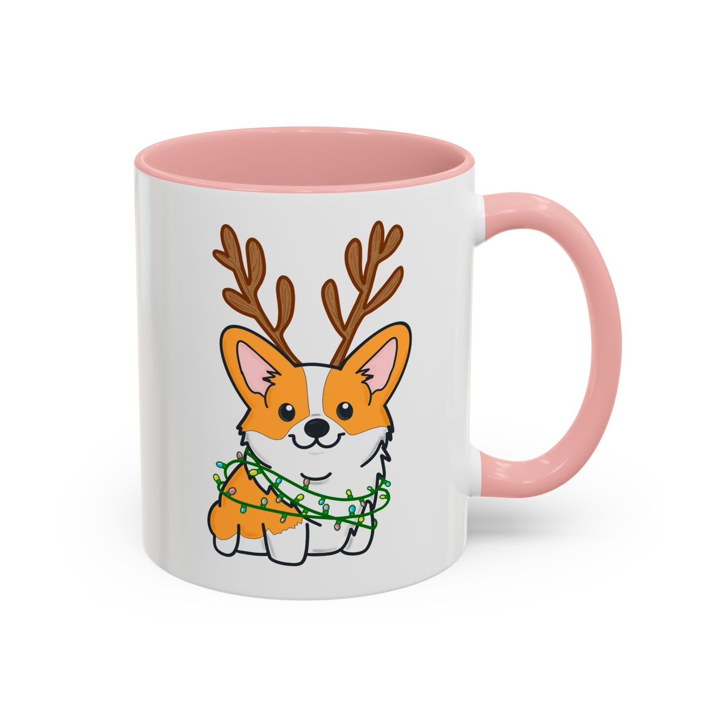 Christmas Corgi  Holiday Coffee Mug 11oz/15oz