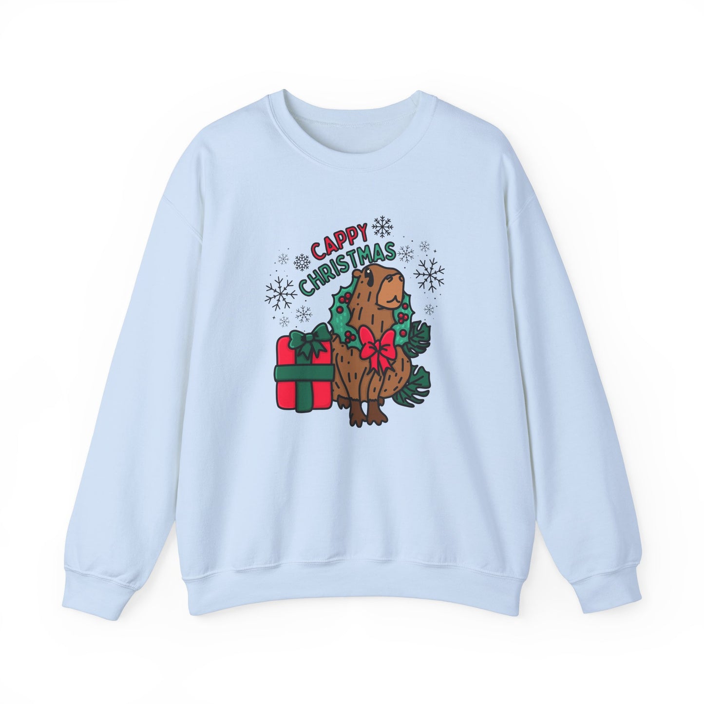 Christmas Capybara Sweatshirt