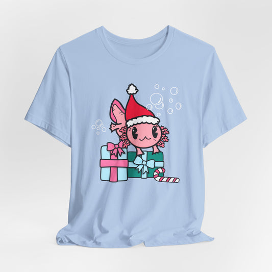 Axolotl Christmas Tee