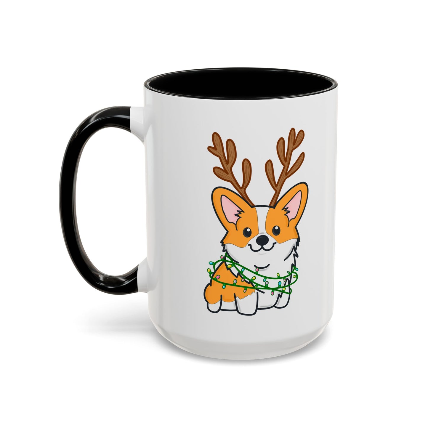 Christmas Corgi  Holiday Coffee Mug 11oz/15oz