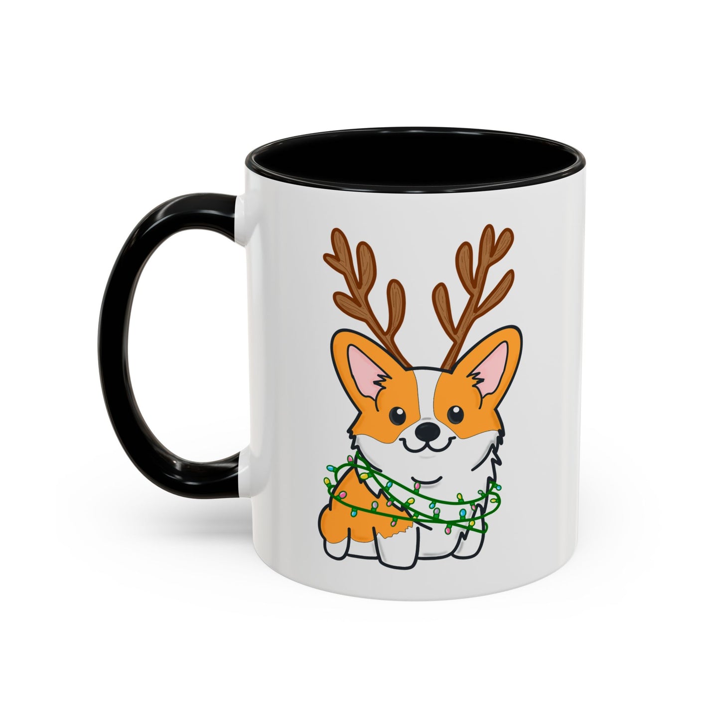 Christmas Corgi  Holiday Coffee Mug 11oz/15oz