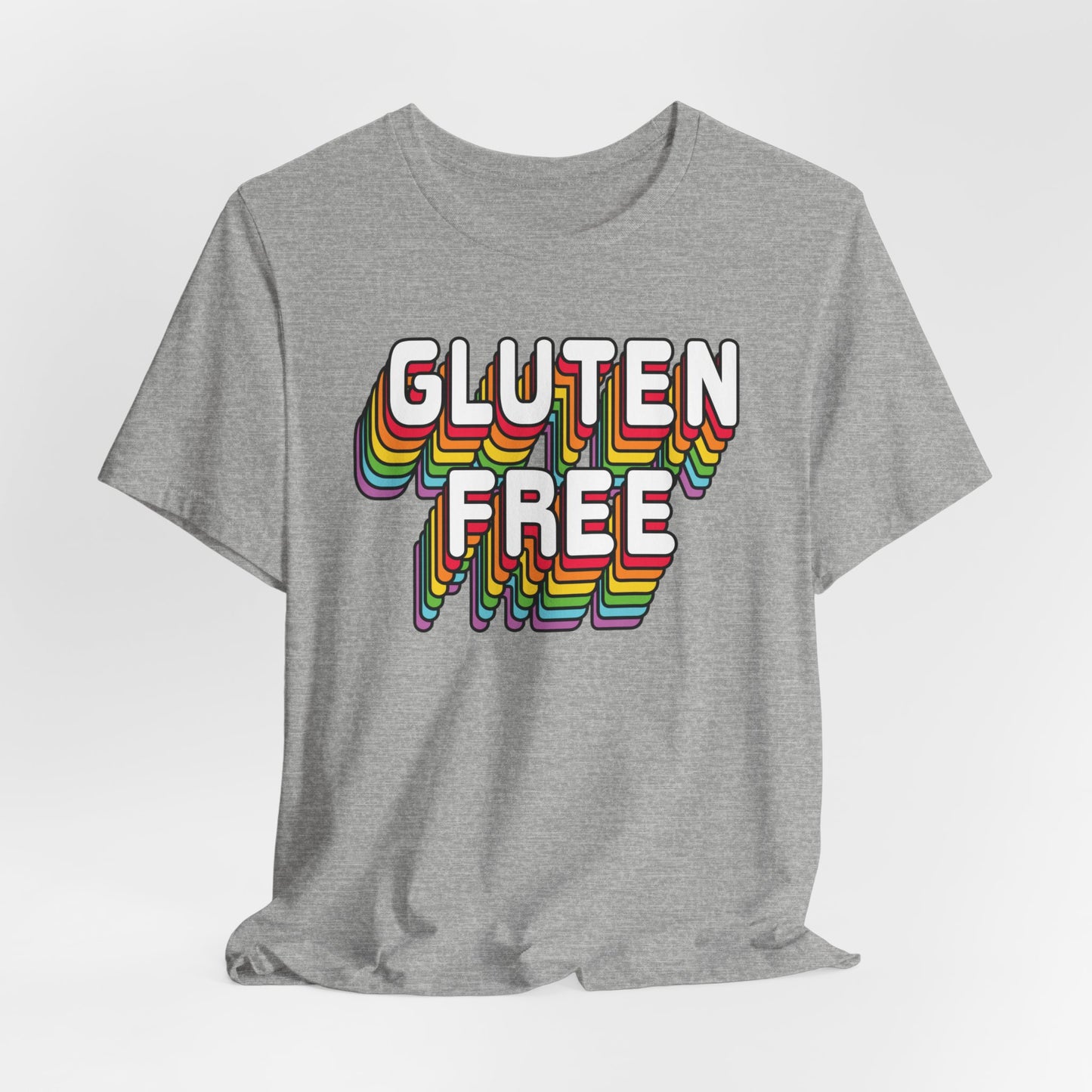 Retro Gluten Free T-Shirt | Gluten Allergy | Celiac Awareness | Gluten Free Lifestyle | Celiac Gifts