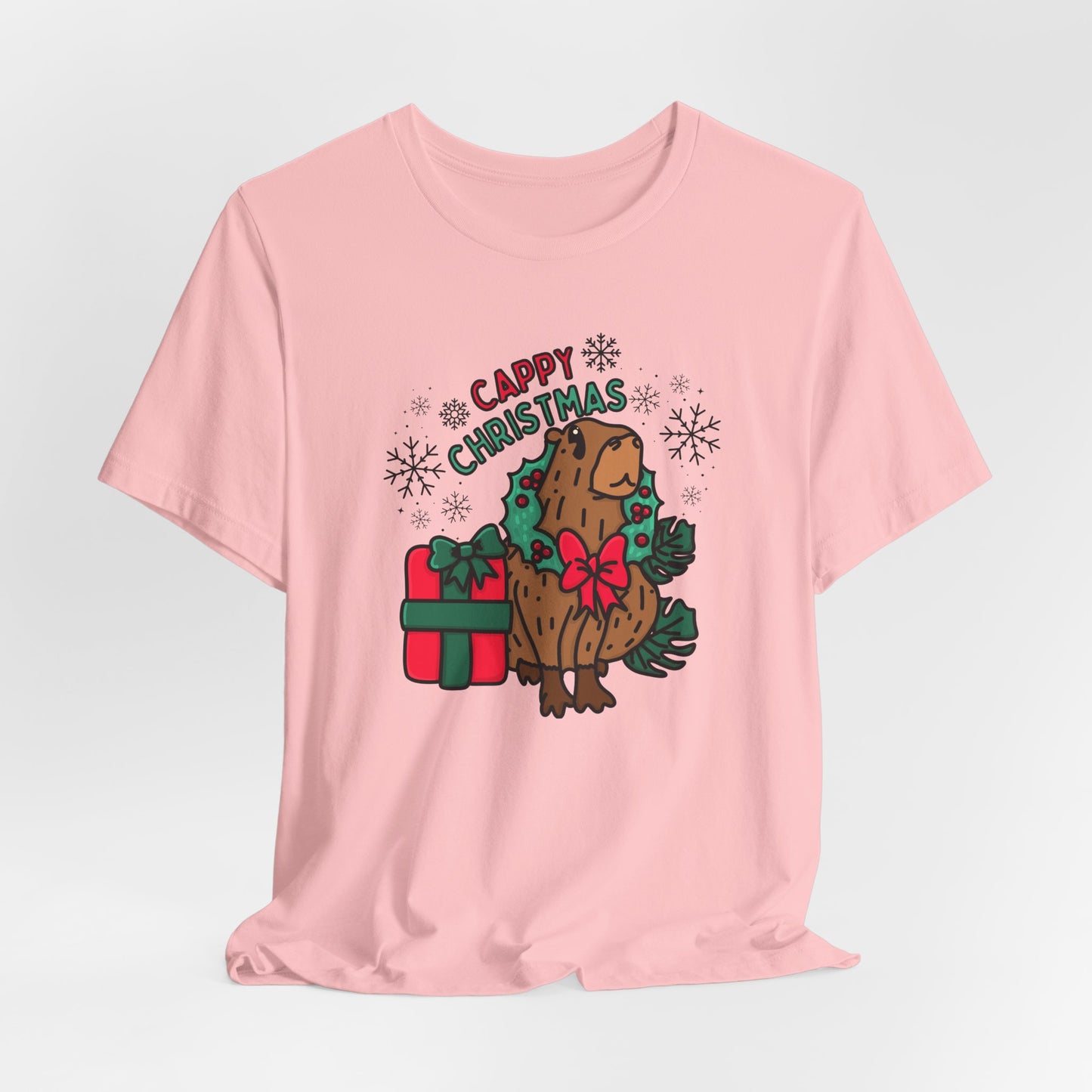 Capybara Christmas Tee