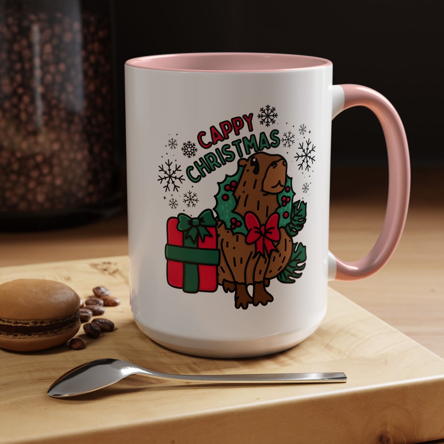 Capybara Christmas Holiday Coffee Mug 11oz/15oz