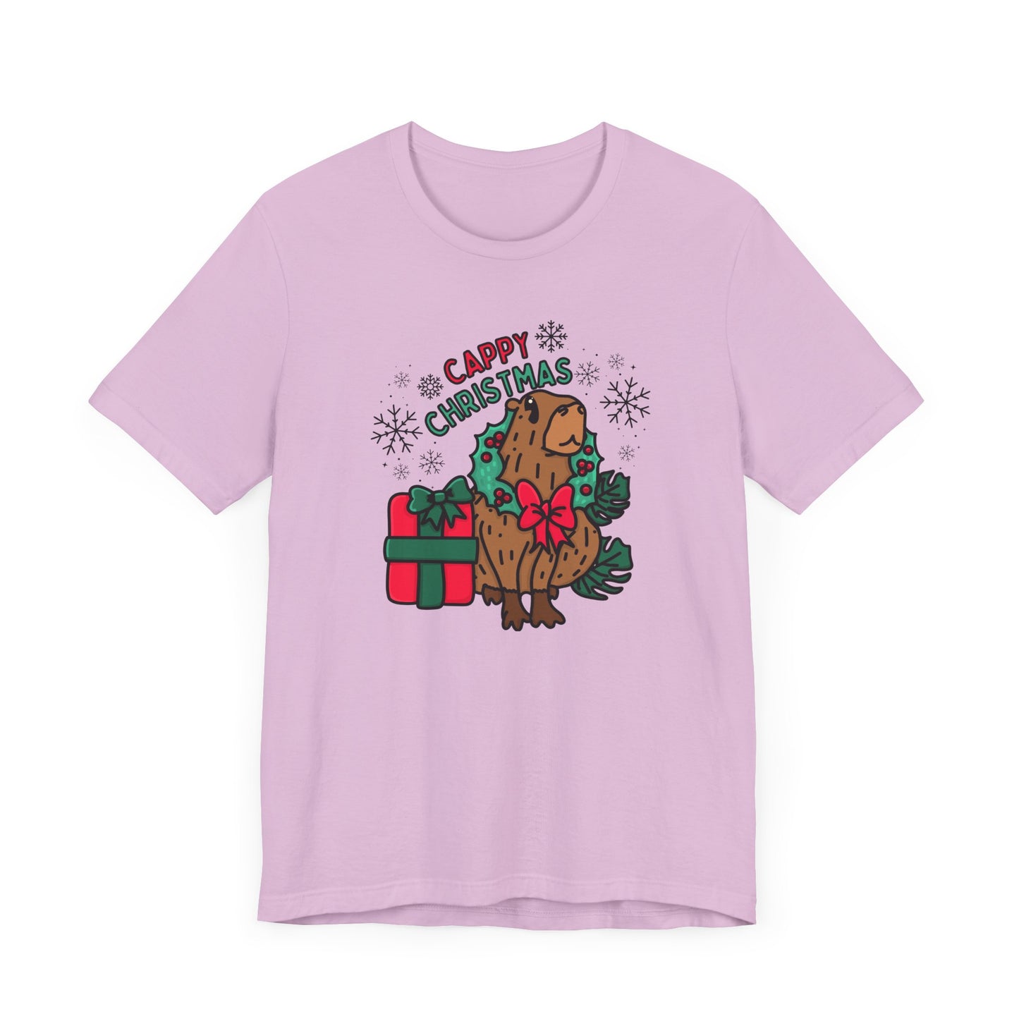 Capybara Christmas Tee