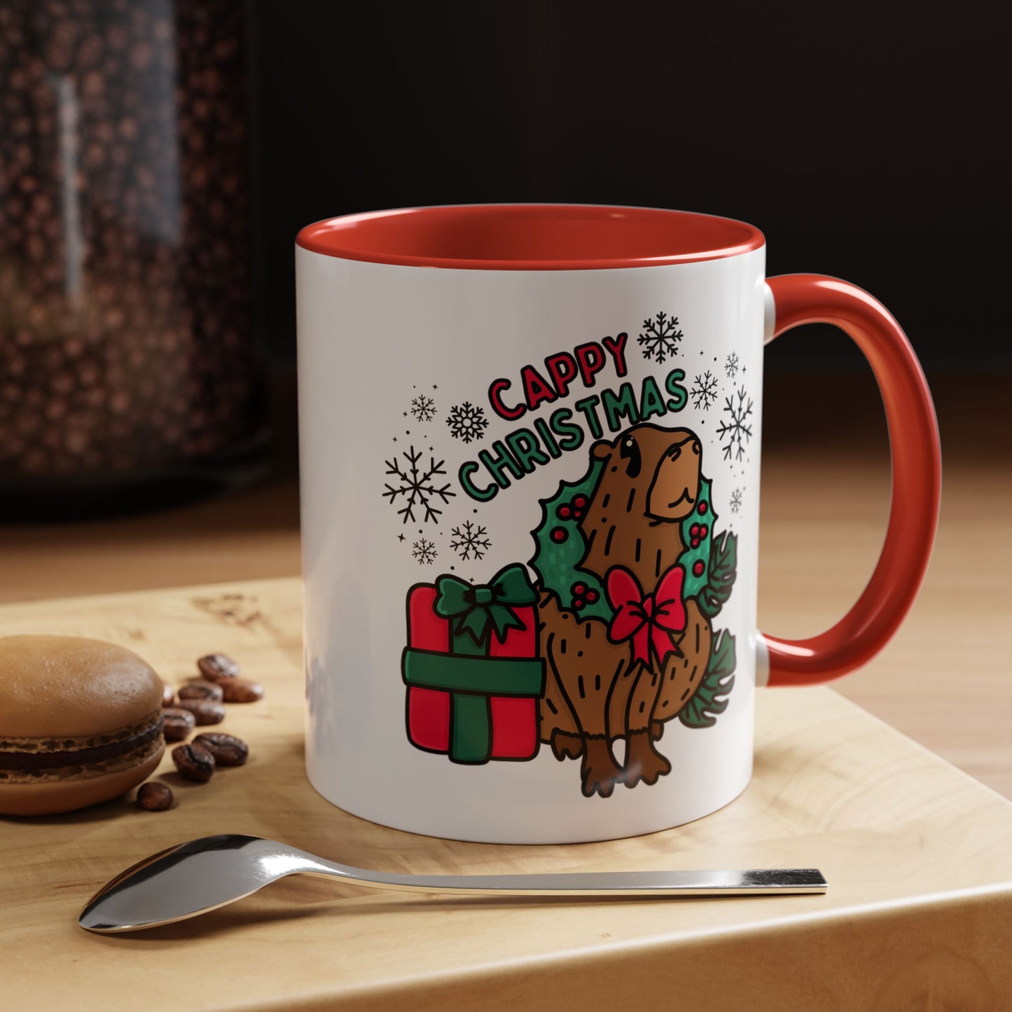 Capybara Christmas Holiday Coffee Mug 11oz/15oz