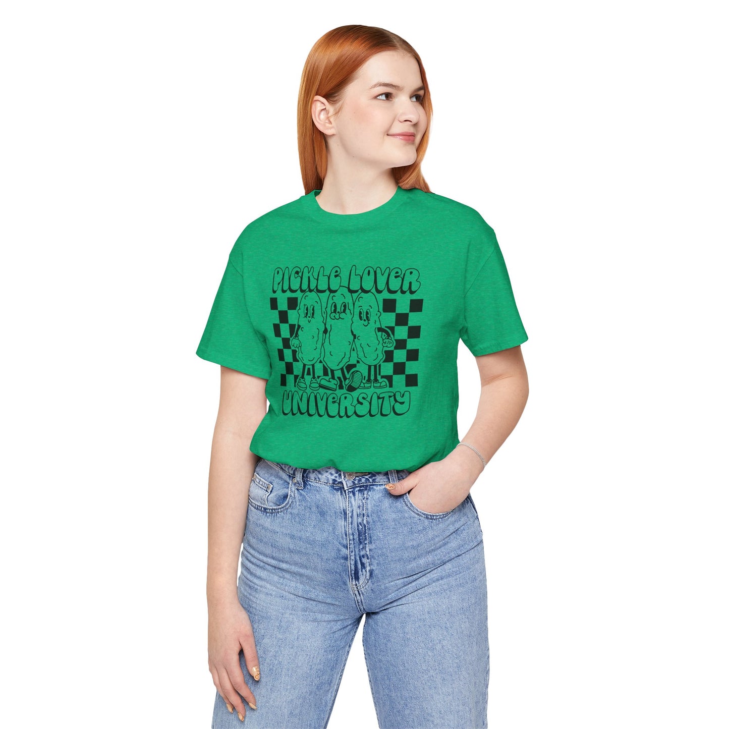 Pickle Lover University Adult Size Unisex Fit Tee | Pickle T-Shirt