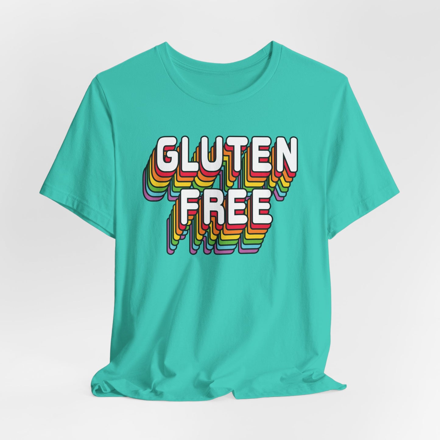 Retro Gluten Free T-Shirt | Gluten Allergy | Celiac Awareness | Gluten Free Lifestyle | Celiac Gifts