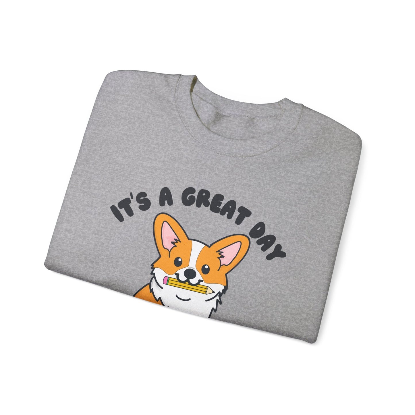 Corgi Teacher Pullover | Corgi School Teacher Sweatshirt | Apparel for Educators & Corgi Lovers | Teacher Gift | Elementary Teacher Sweater