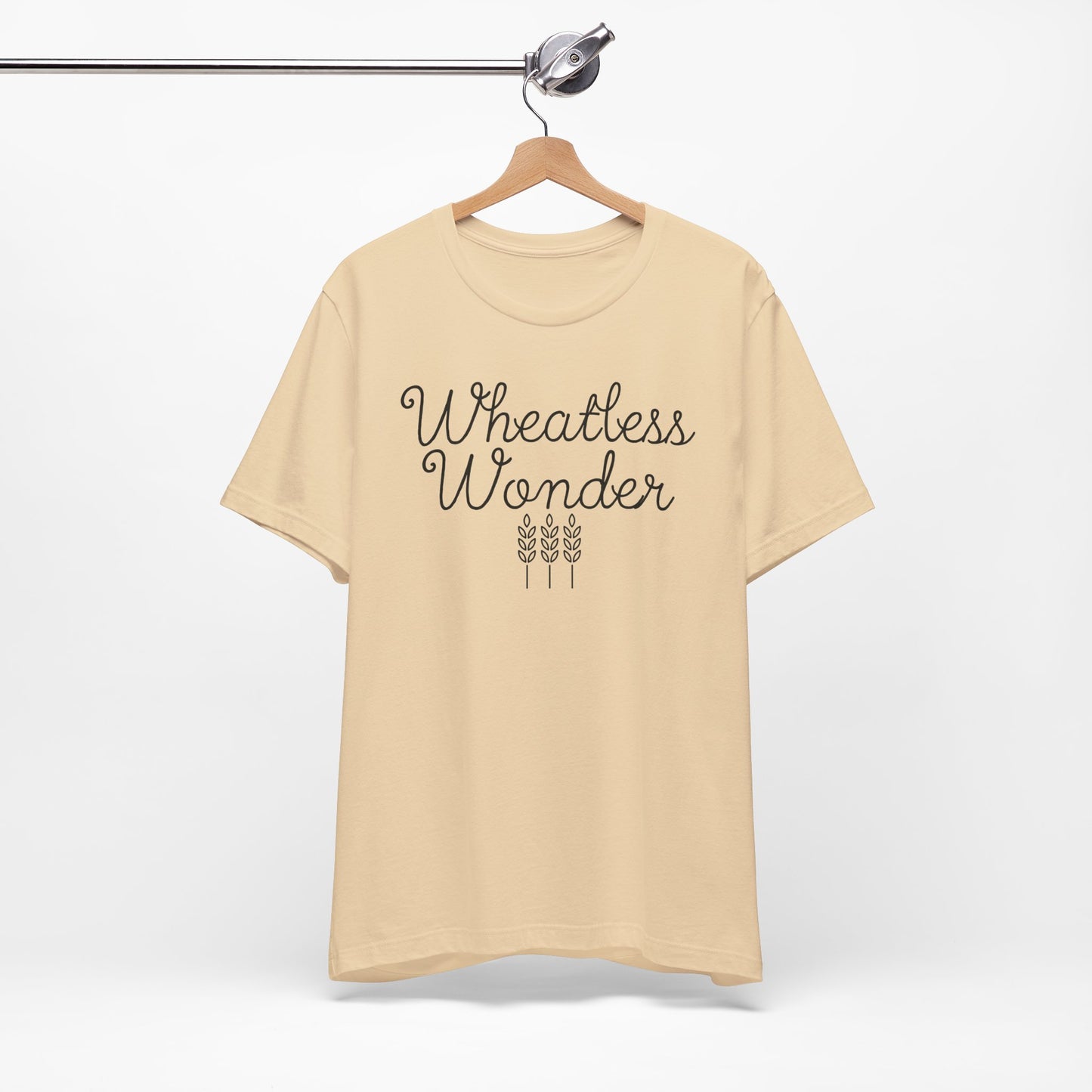 Wheatless Wonder Gluten Intolerant T-Shirt | Gluten Allergy | Celiac Awareness | Gluten Free Lifestyle | Celiac Gifts