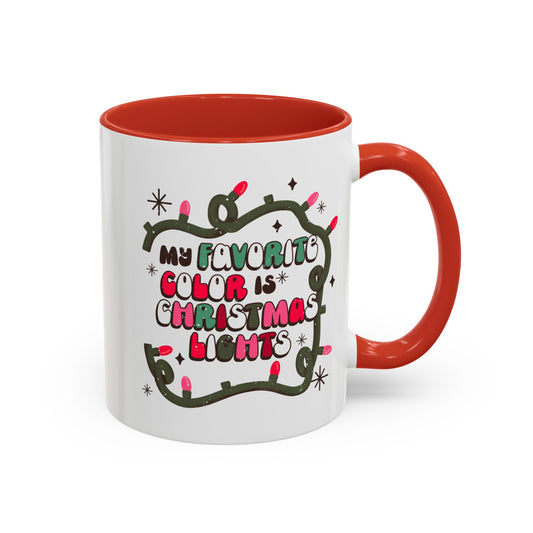 Christmas Lights Coffee Mug 11oz/15oz