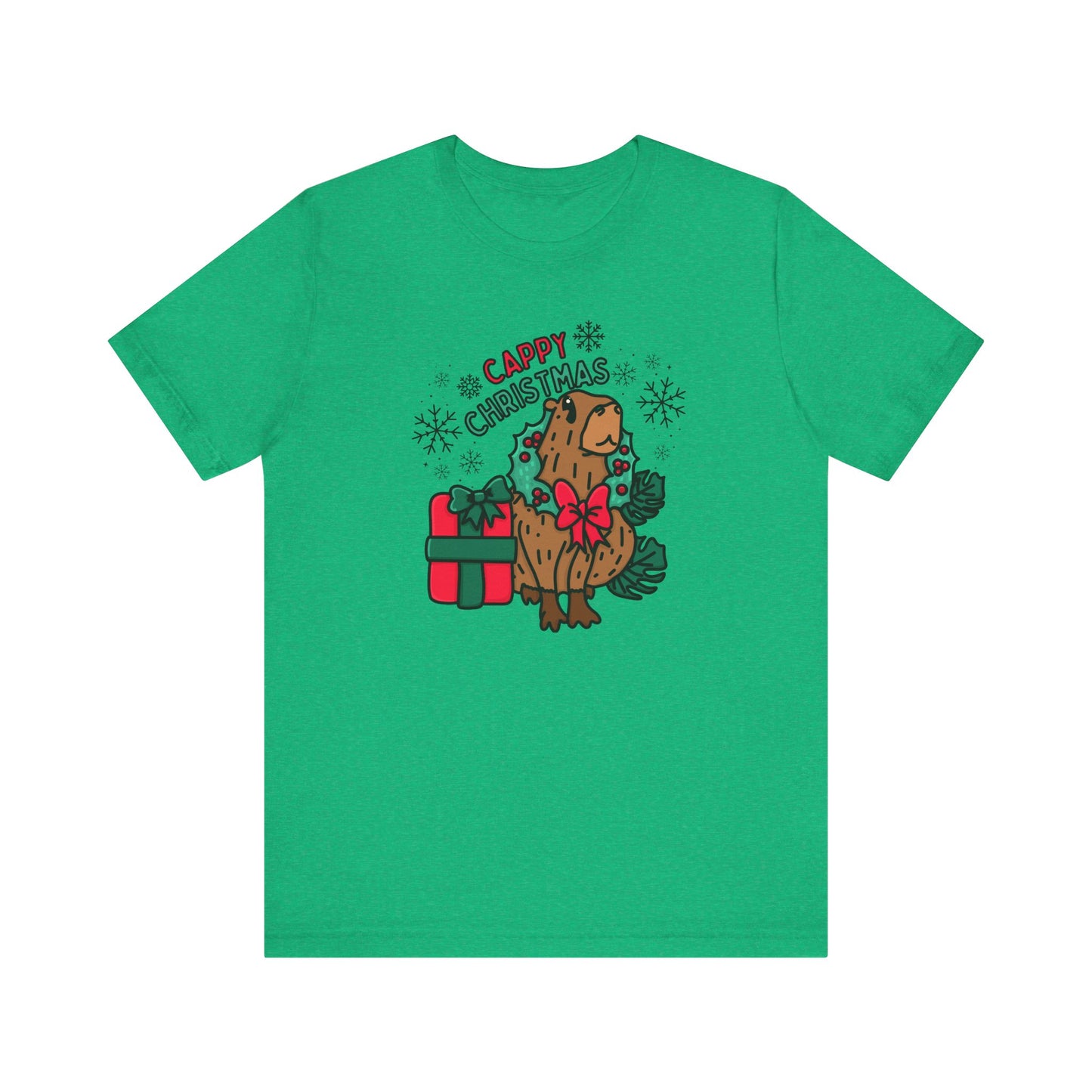 Capybara Christmas Tee