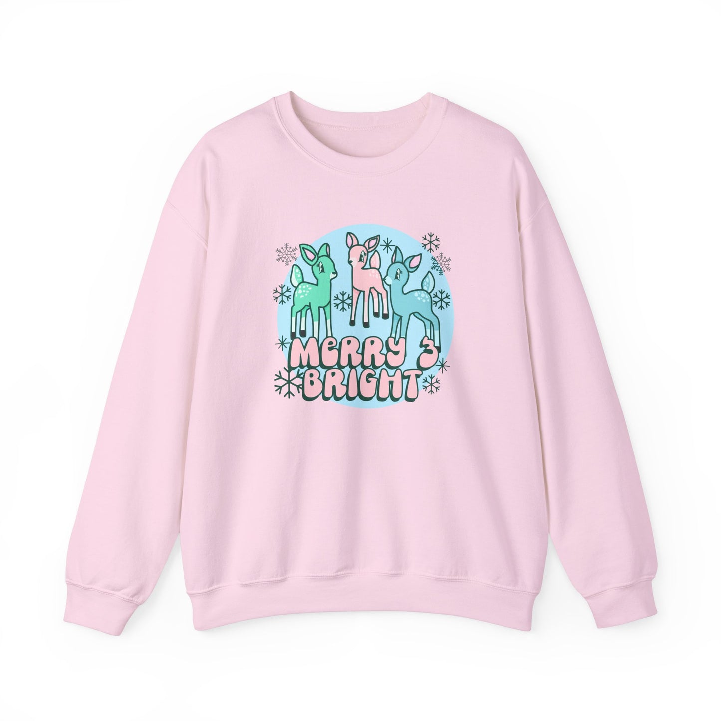 Pink Reindeer Sweatshirt