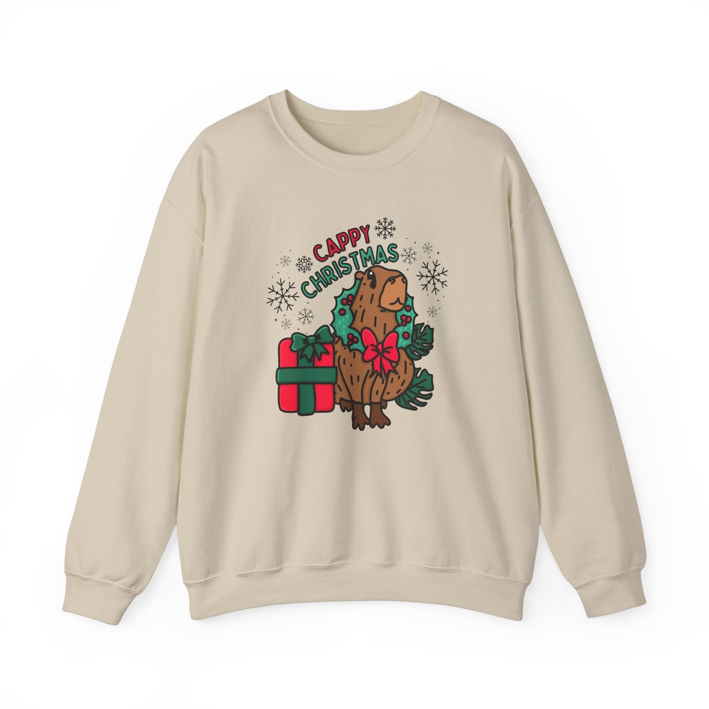 Christmas Capybara Sweatshirt