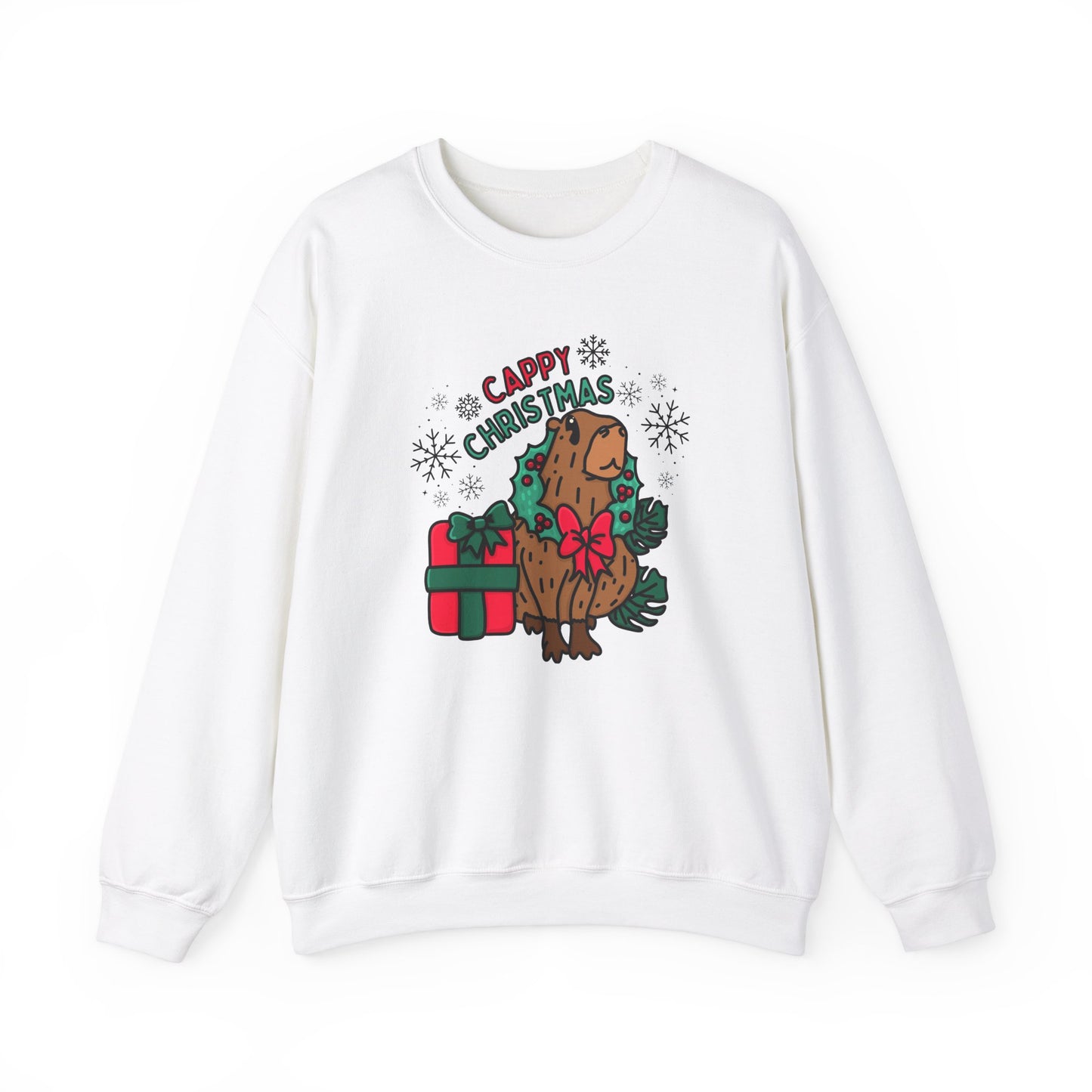 Christmas Capybara Sweatshirt