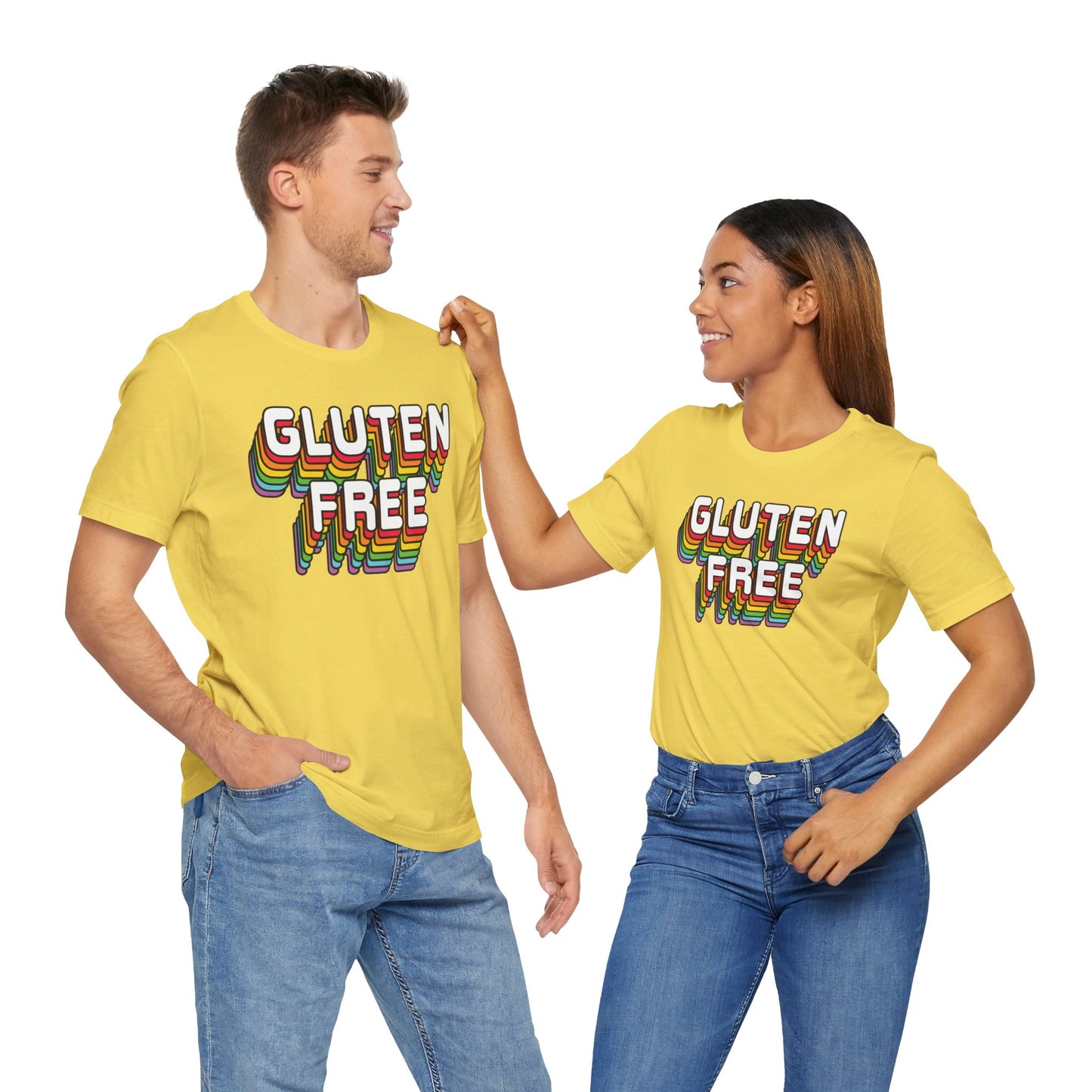 Retro Gluten Free T-Shirt | Gluten Allergy | Celiac Awareness | Gluten Free Lifestyle | Celiac Gifts