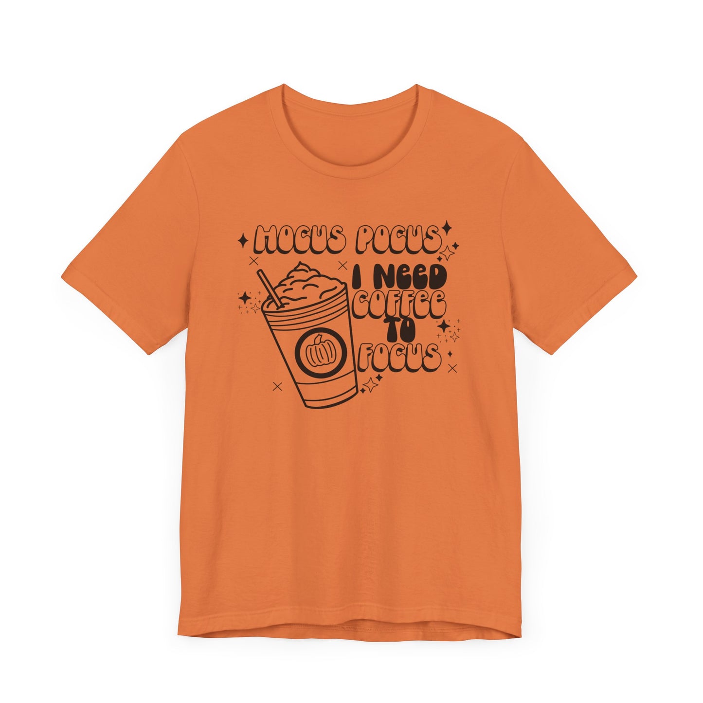 Halloween and Coffee Unisex Fit Graphic Tee | Ladies Fall T-Shirt