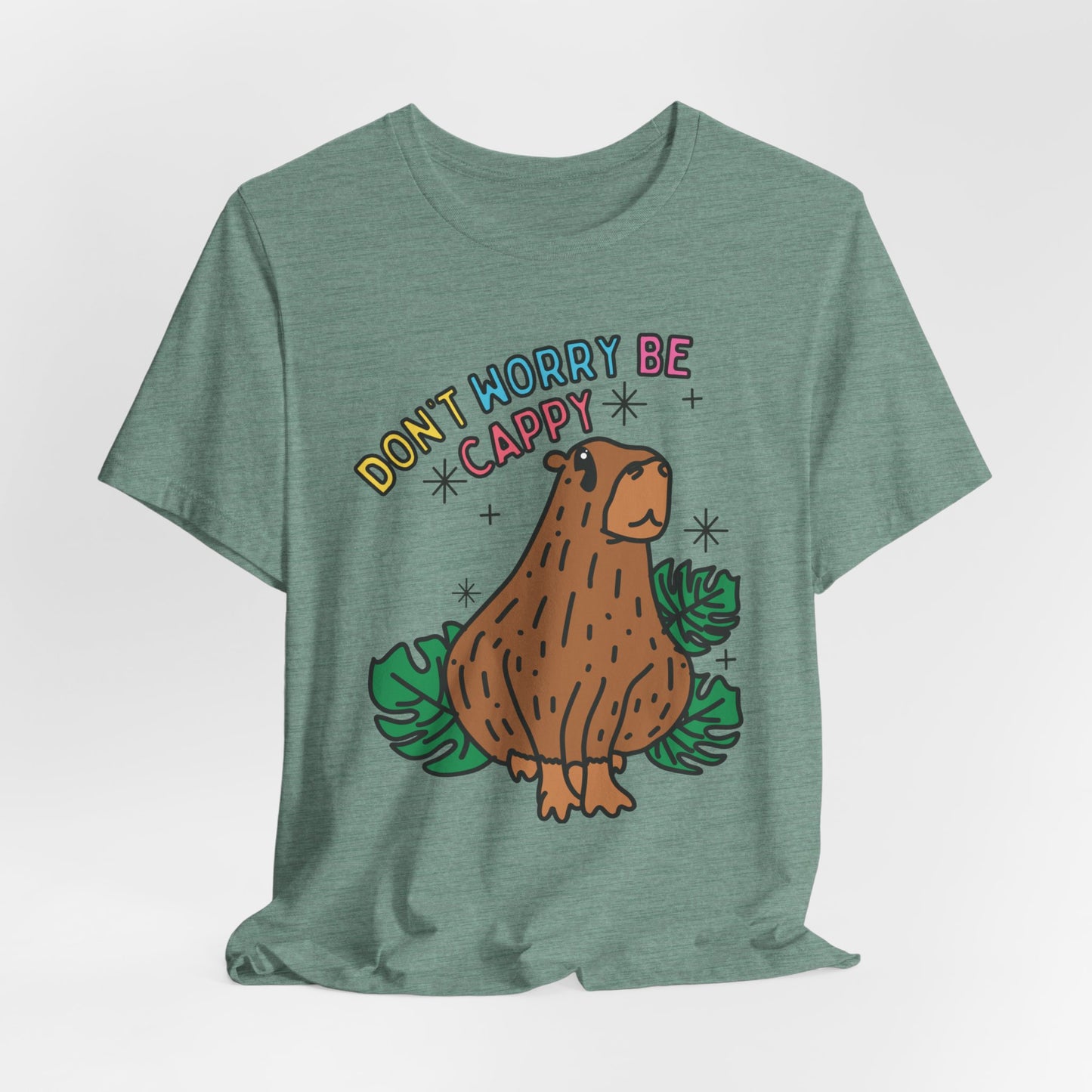 Capybara Inspirational Unisex Fit Graphic Tee