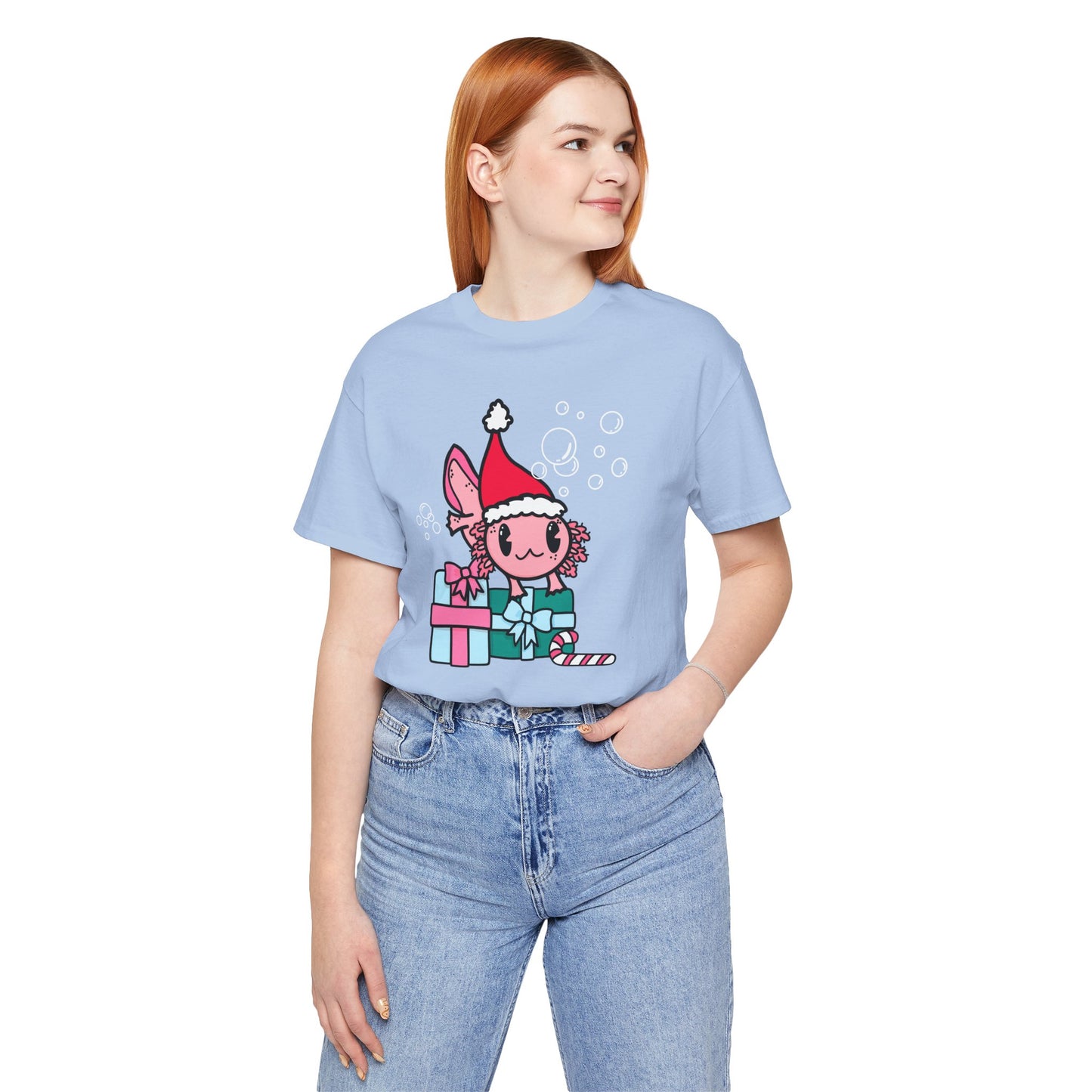 Axolotl Christmas Tee