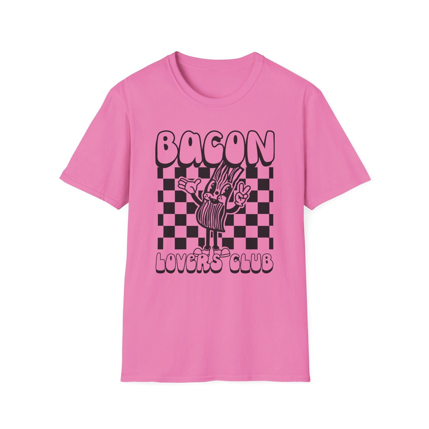 Bacon Lovers Club Unisex Fit Adult Size Graphic Tee