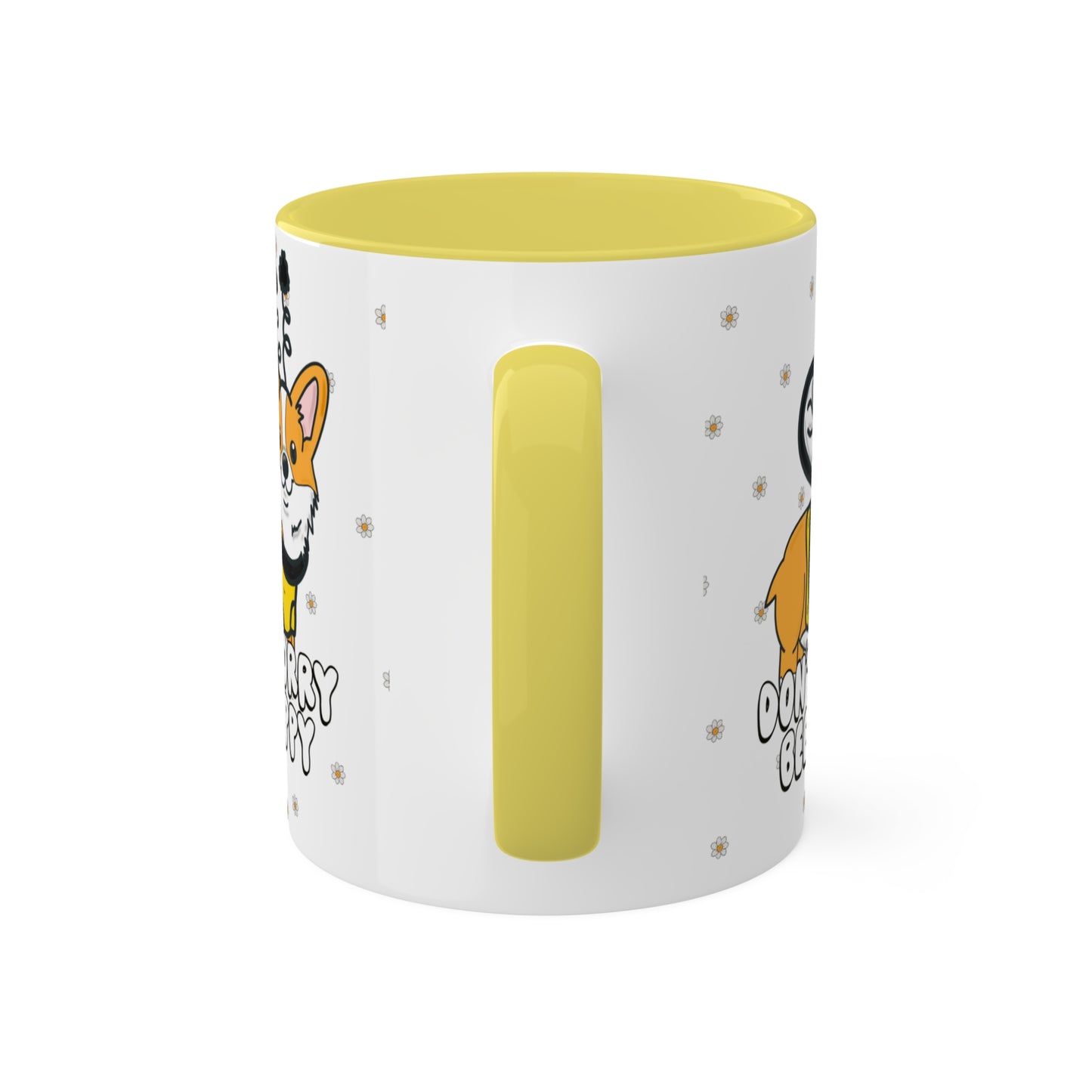 Bumble Bee Corgi Mug - Pembroke Welsh Corgi Coffee Mug, Corgi Owner Gift, Honey Bee Mug, Dog Lover Gift, Cute Corgi Mug