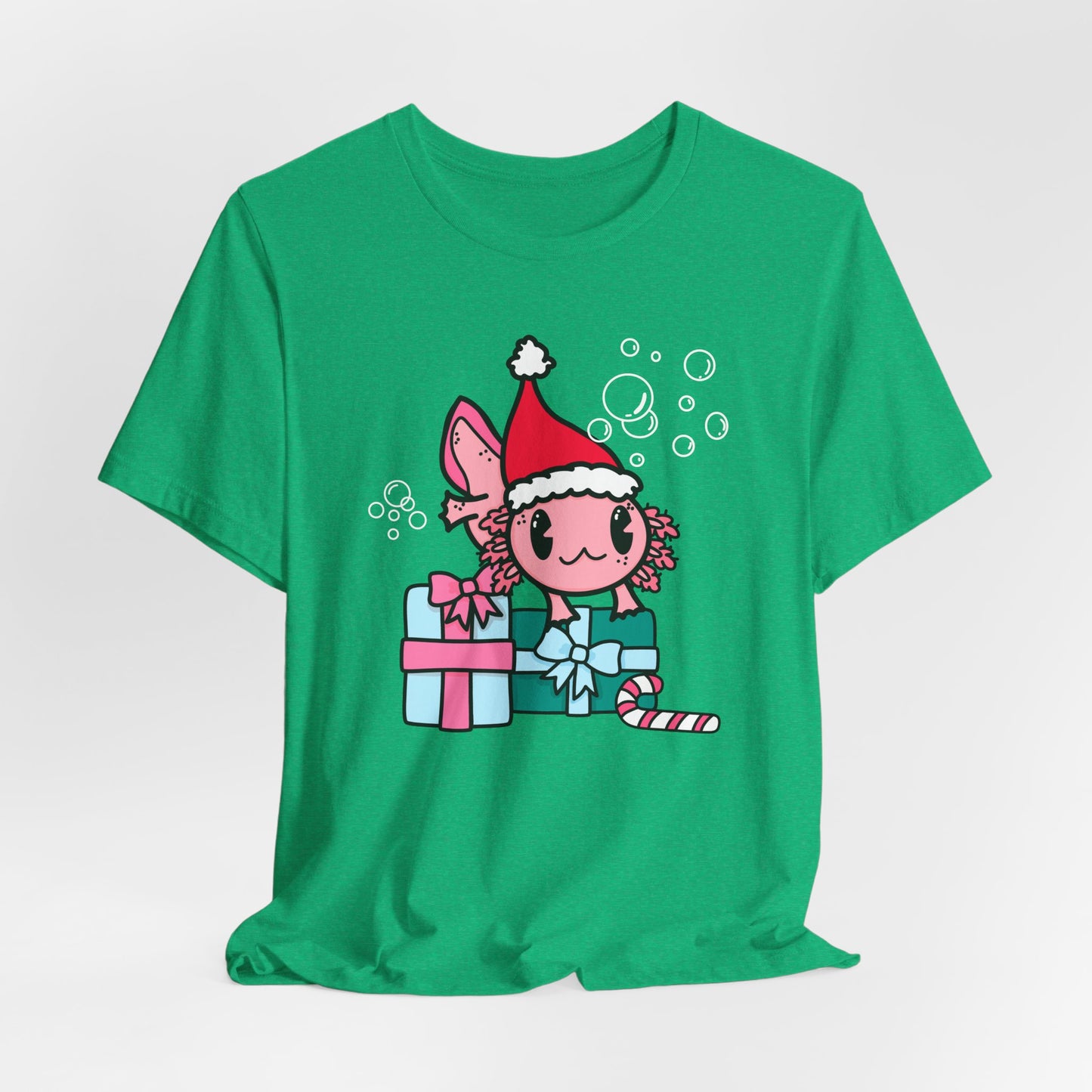 Axolotl Christmas Tee