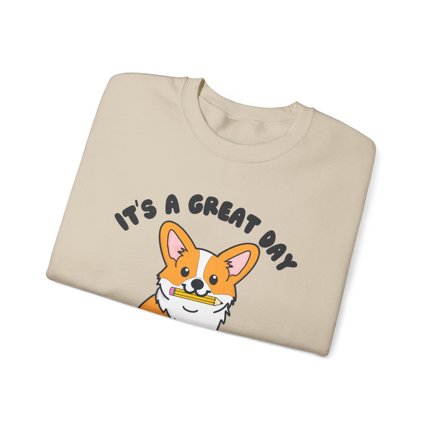 Corgi Teacher Pullover | Corgi School Teacher Sweatshirt | Apparel for Educators & Corgi Lovers | Teacher Gift | Elementary Teacher Sweater