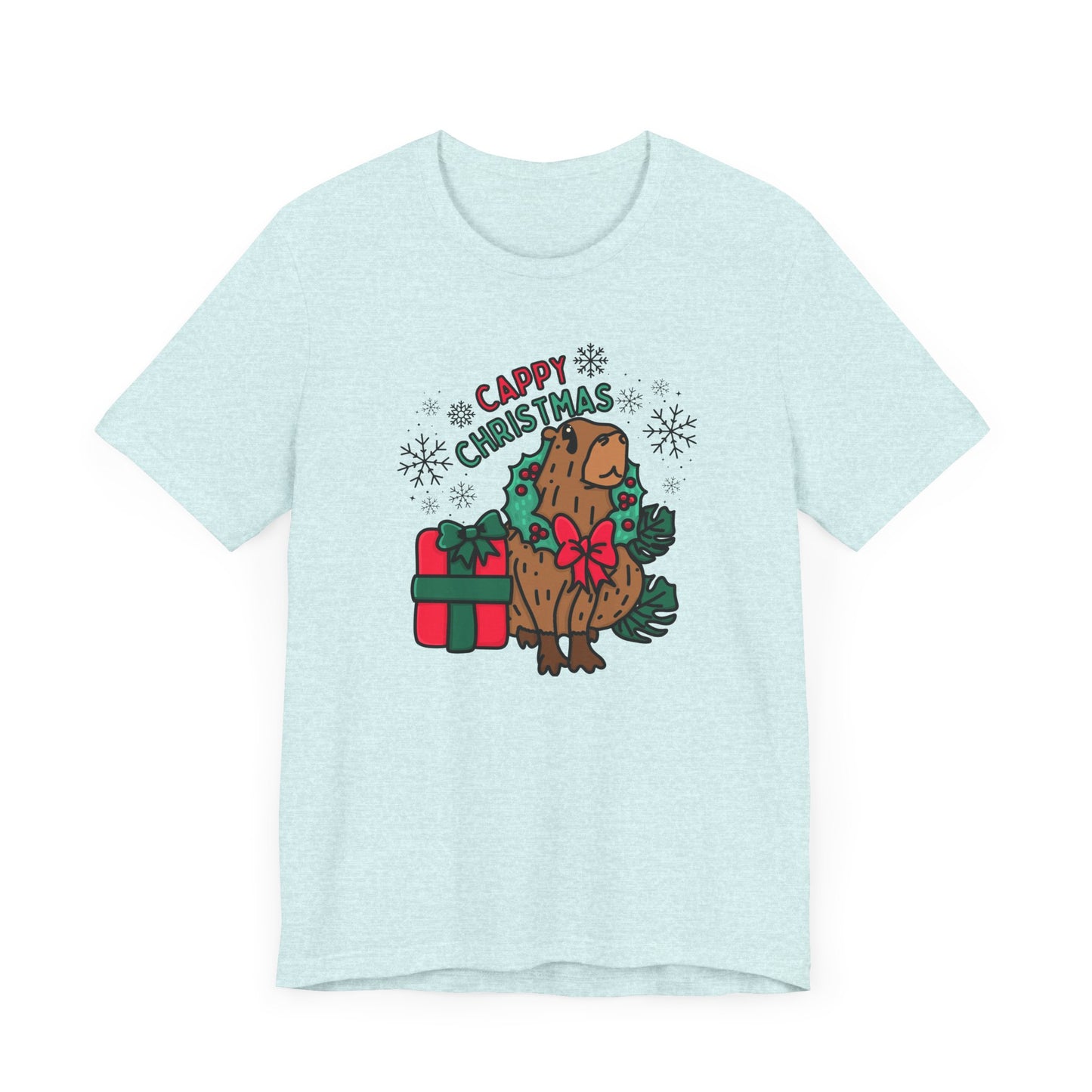 Capybara Christmas Tee