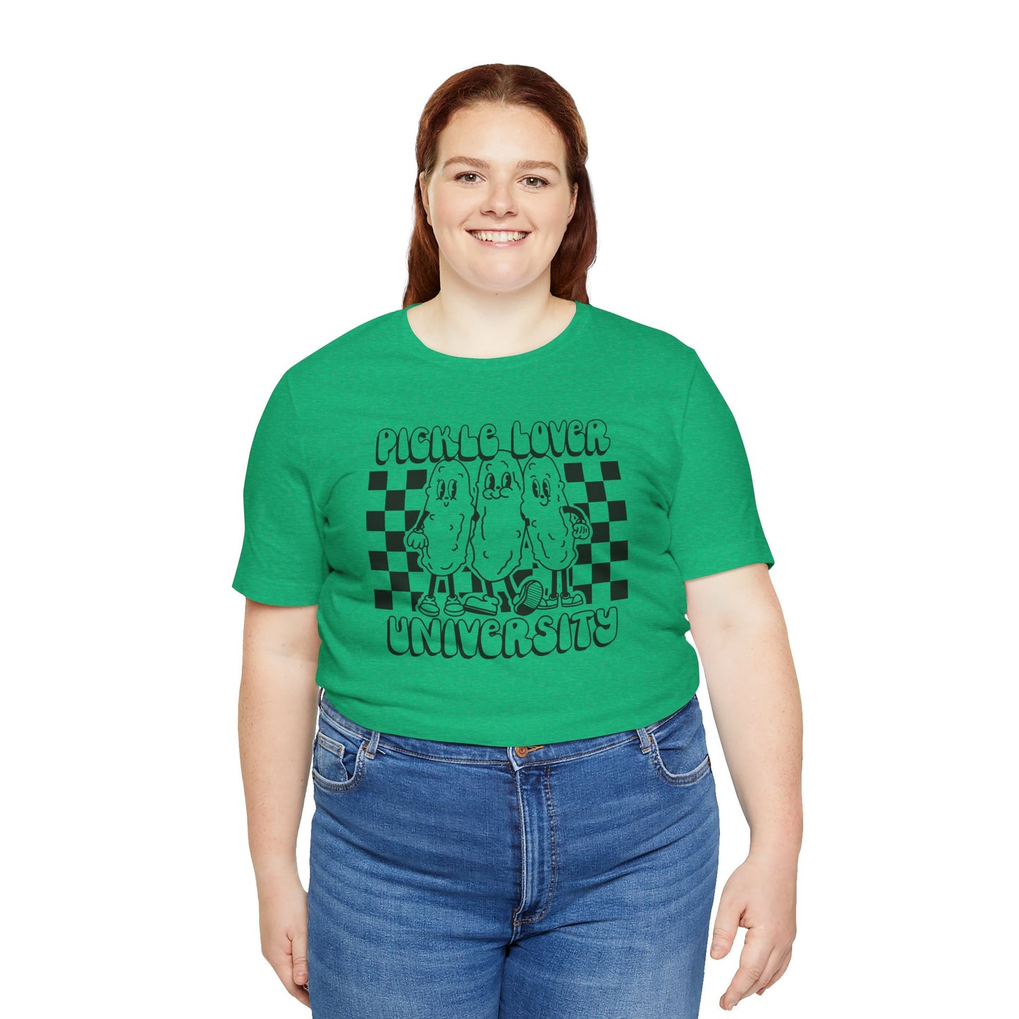 Pickle Lover University Adult Size Unisex Fit Tee | Pickle T-Shirt