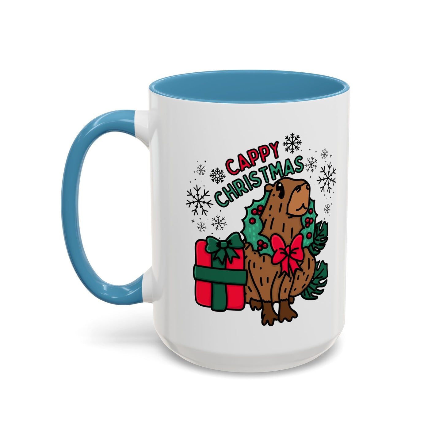 Capybara Christmas Holiday Coffee Mug 11oz/15oz