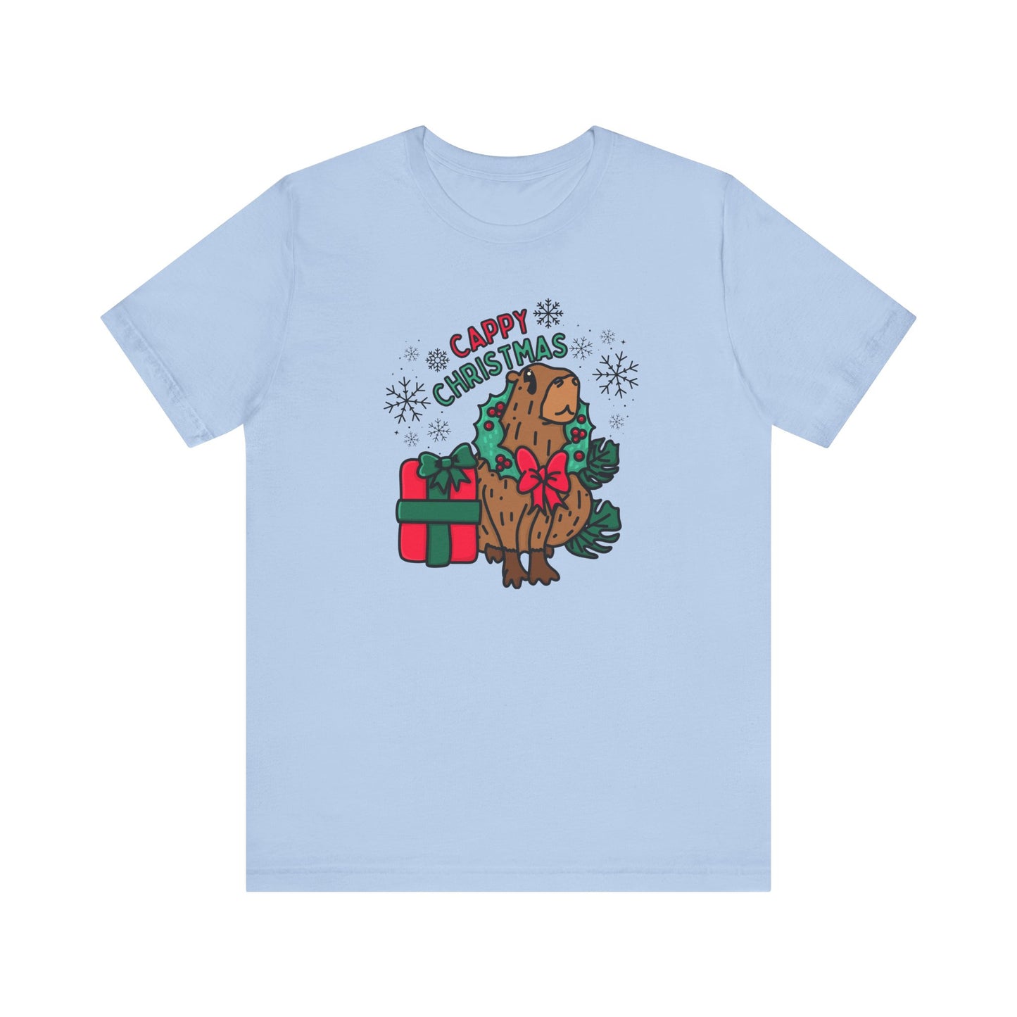 Capybara Christmas Tee