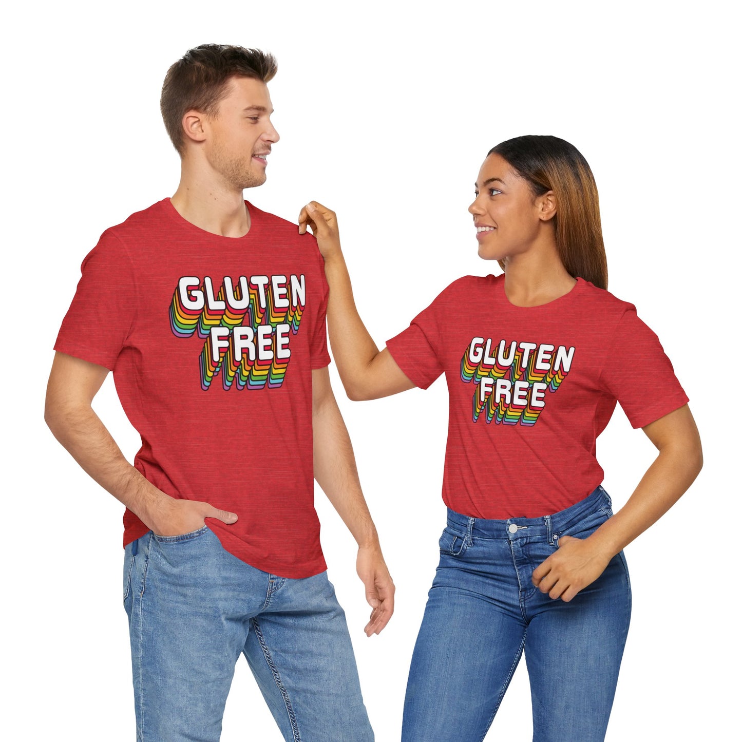 Retro Gluten Free T-Shirt | Gluten Allergy | Celiac Awareness | Gluten Free Lifestyle | Celiac Gifts