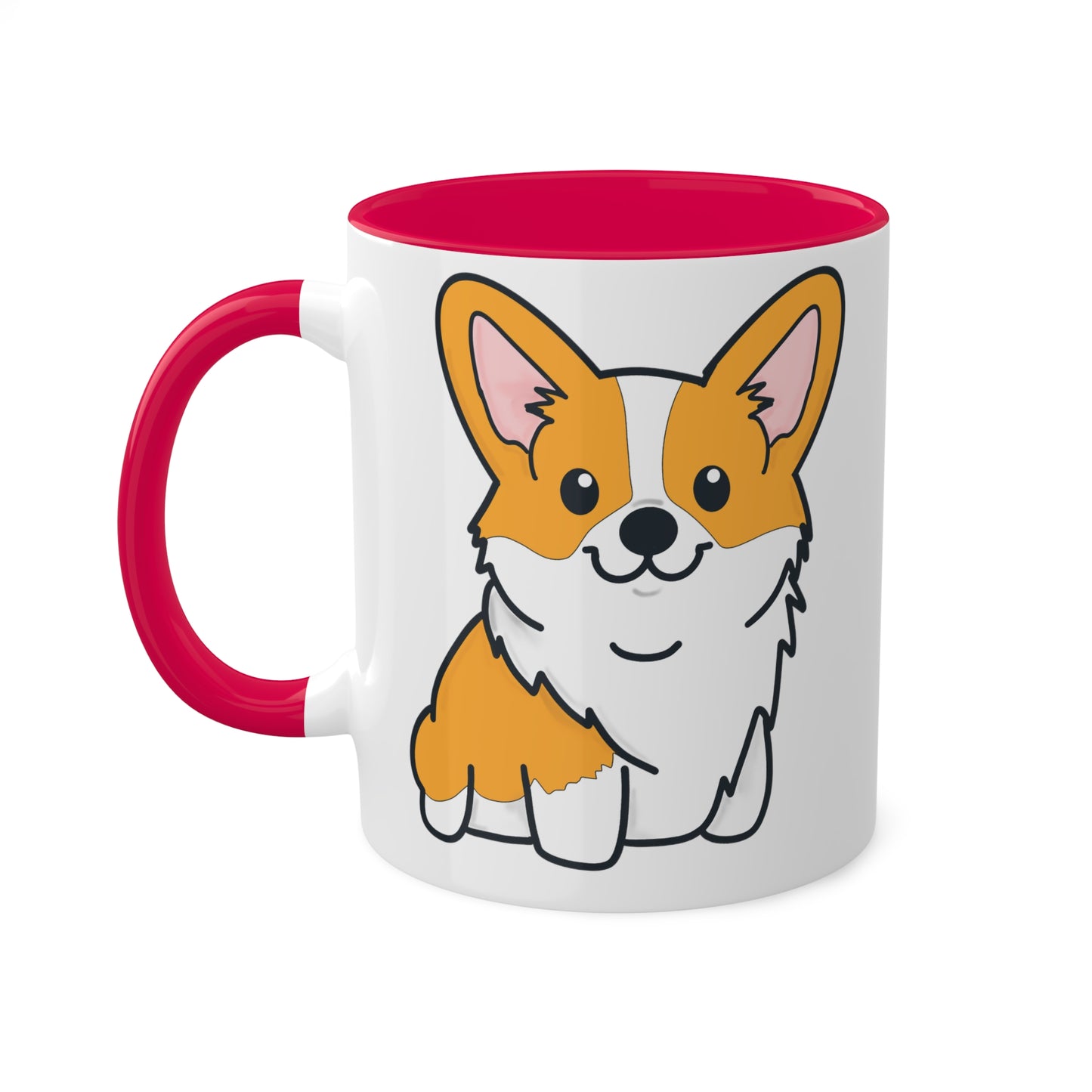 Pembroke Welsh Corgi Coffee Mug | Corgi Owner Gift | Fawn Corgi Mug | Corgi Kitchenware | Cute Dog Gift | Corgi Pet Ceramic Mug