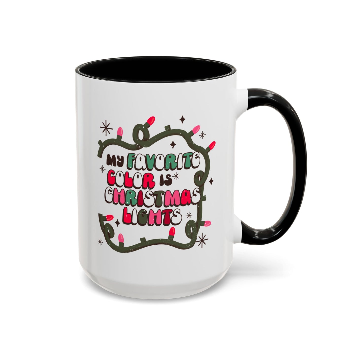 Christmas Lights Coffee Mug 11oz/15oz