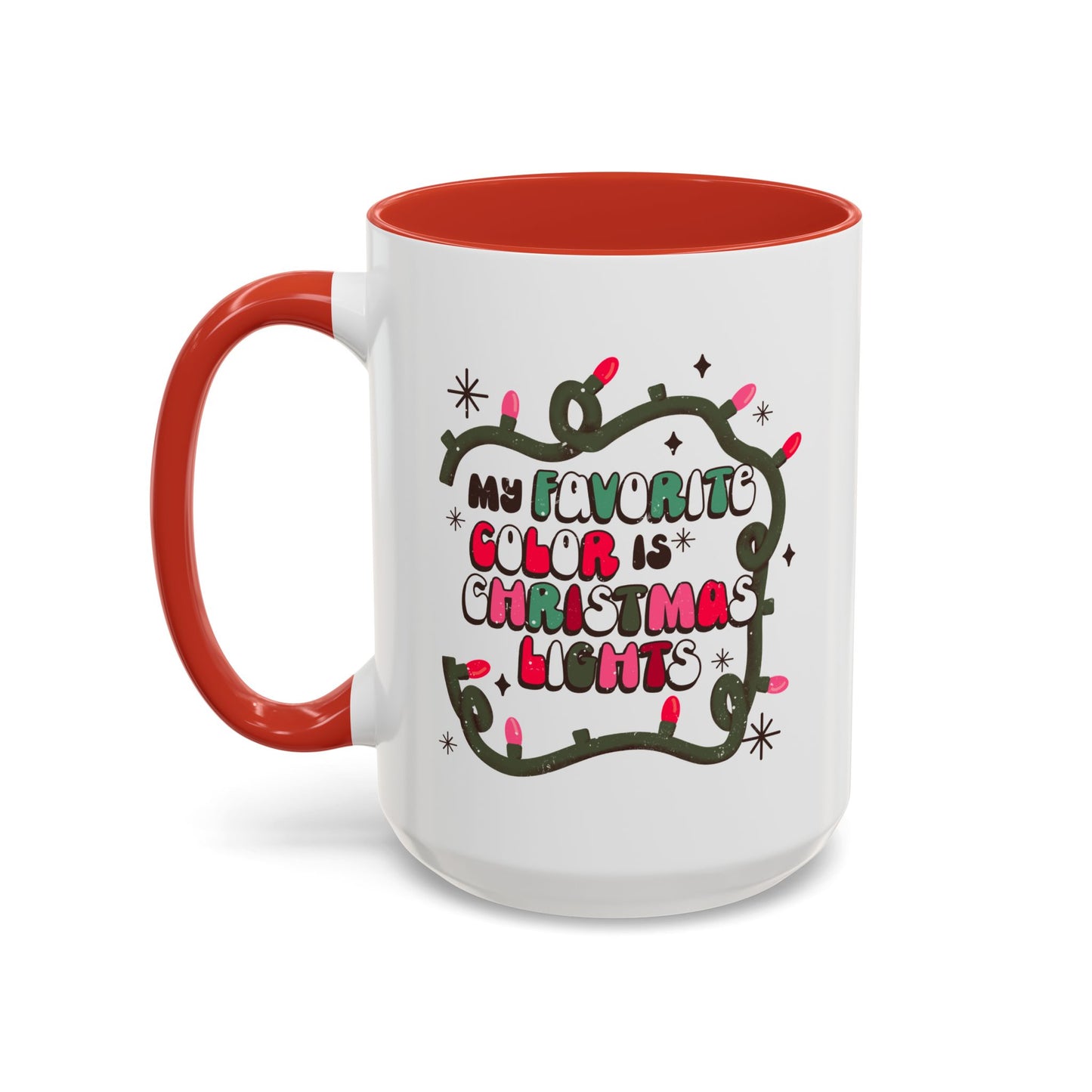 Christmas Lights Coffee Mug 11oz/15oz