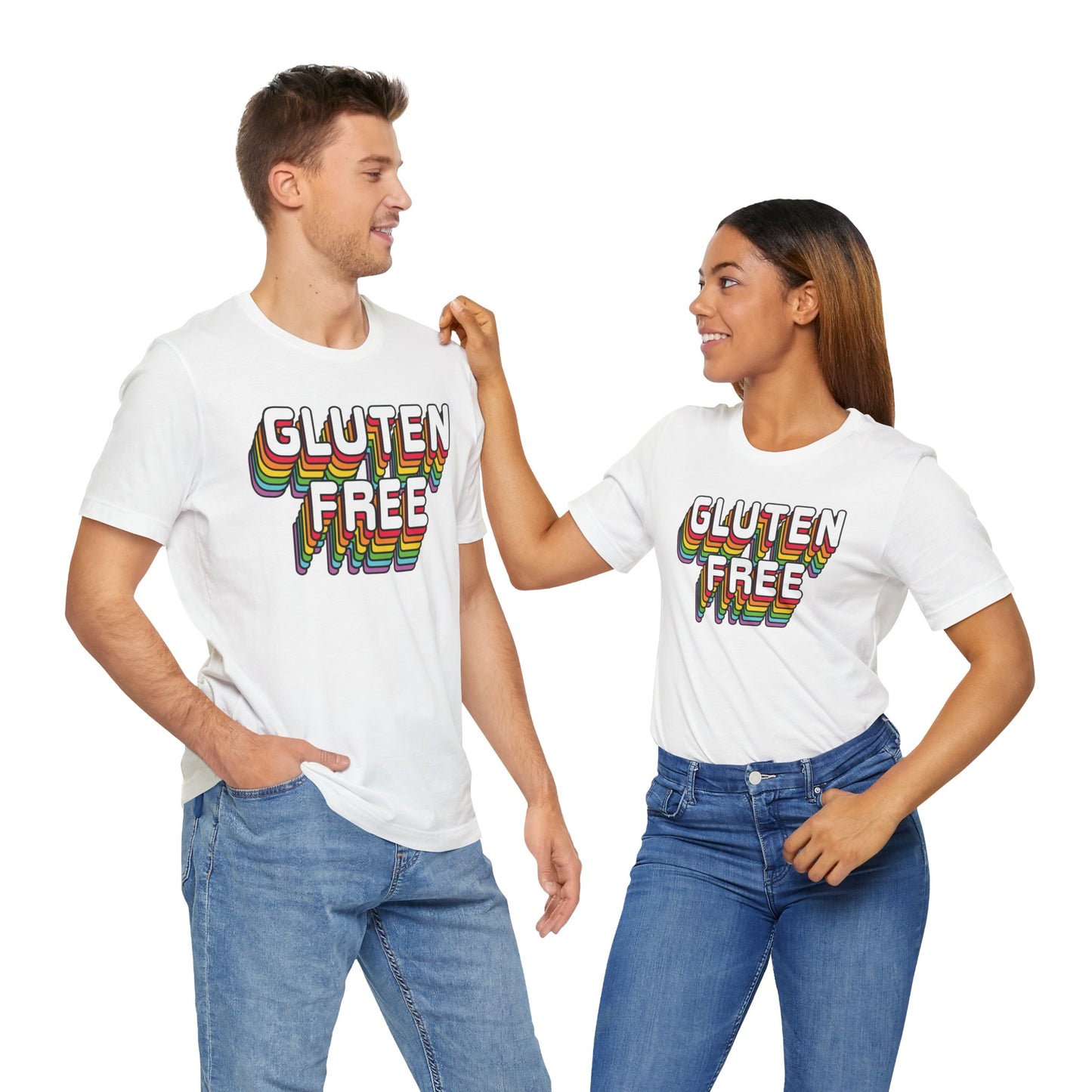 Retro Gluten Free T-Shirt | Gluten Allergy | Celiac Awareness | Gluten Free Lifestyle | Celiac Gifts