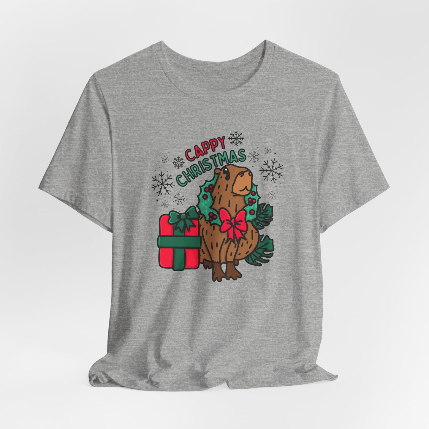 Capybara Christmas Tee