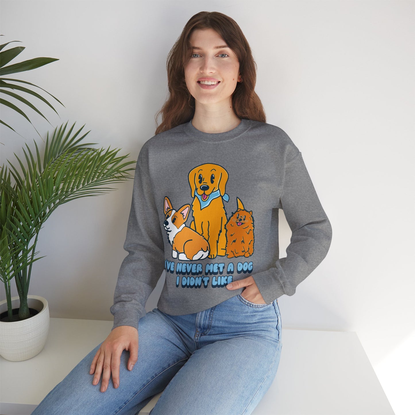 Dog Lover Crewneck Sweatshirt