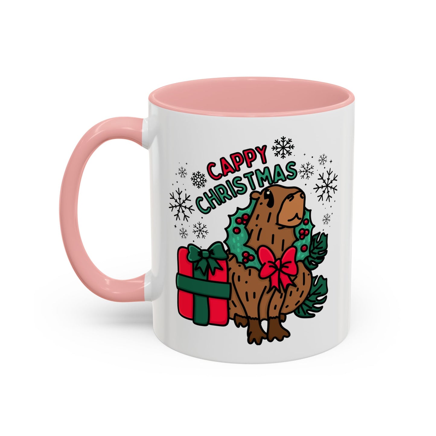 Capybara Christmas Holiday Coffee Mug 11oz/15oz